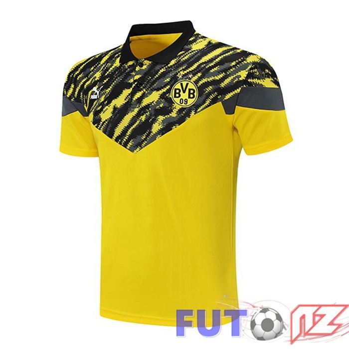 Camiseta Polo Dortmund BVB Amarillo 2021/2022