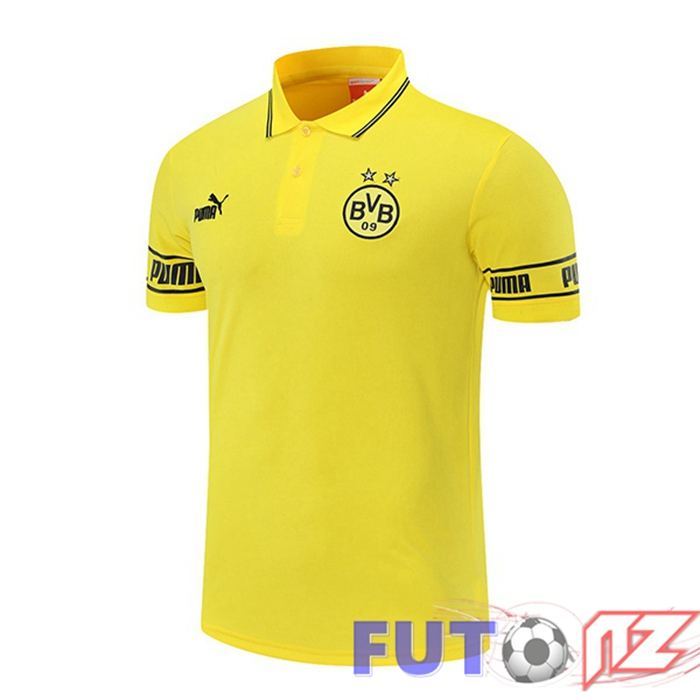 Camiseta Polo Dortmund BVB Amarillo 2021/2022