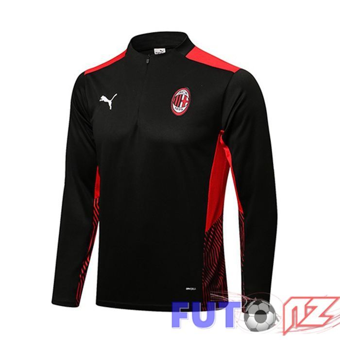 Sudadera De Entrenamiento AC Milan Negro 2021/2022