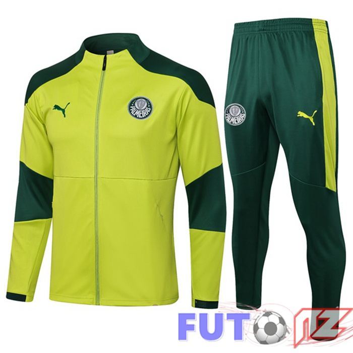 Chandal Futbol - Chaqueta Palmeiras Amarillo 2021/2022 Chandal Futbol - Chaqueta Palmeiras Amarillo 2021/2022