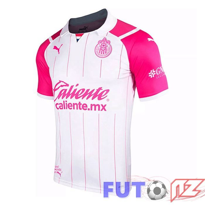 Camiseta CD Guadalajara Edición Especial Rosa Blanco 2021/22
