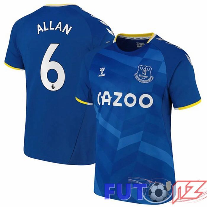 Camiseta Everton (Allan 6) Primera Azul 2021/22