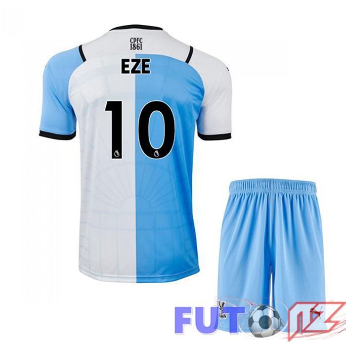 Camiseta Crystal Palace (EZE 10) Ninos Tercera Blanco/Azul 2021/22