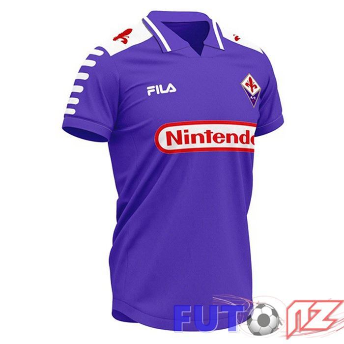 Camiseta ACF Fiorentina Retro Primera 1998 1999 Camiseta