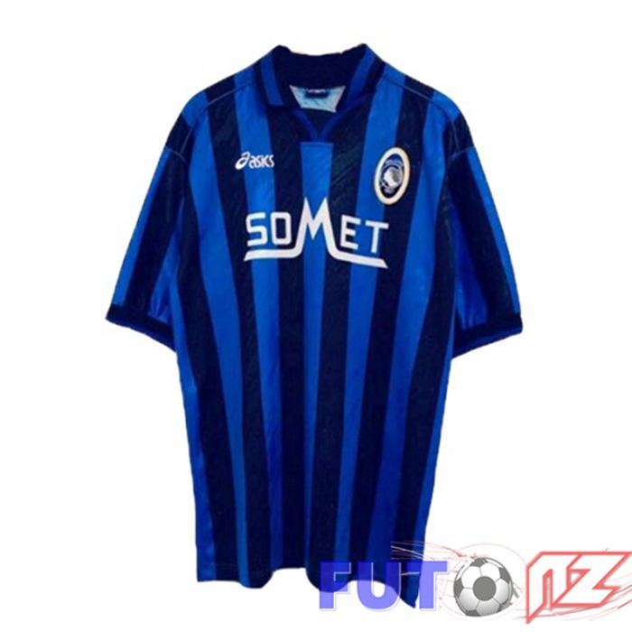 Camiseta Atalanta BC Retro Primera Azul Negro 1996-1997