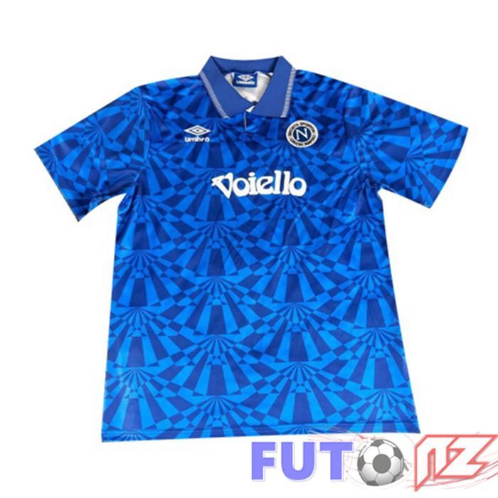 Camiseta SSC Napoli Retro Primera Azul 1991-1993