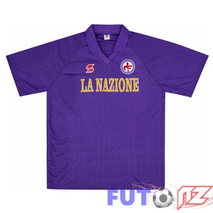 Camiseta ACF Fiorentina Retro Primera Violeta 1989-1990