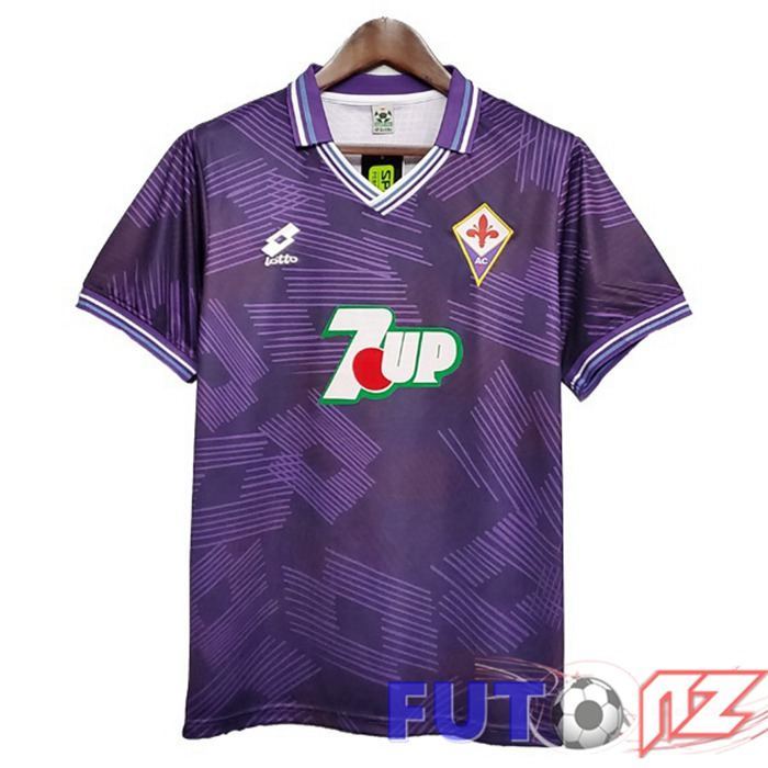 Camiseta ACF Fiorentina Retro Primera Violeta 1992-1993