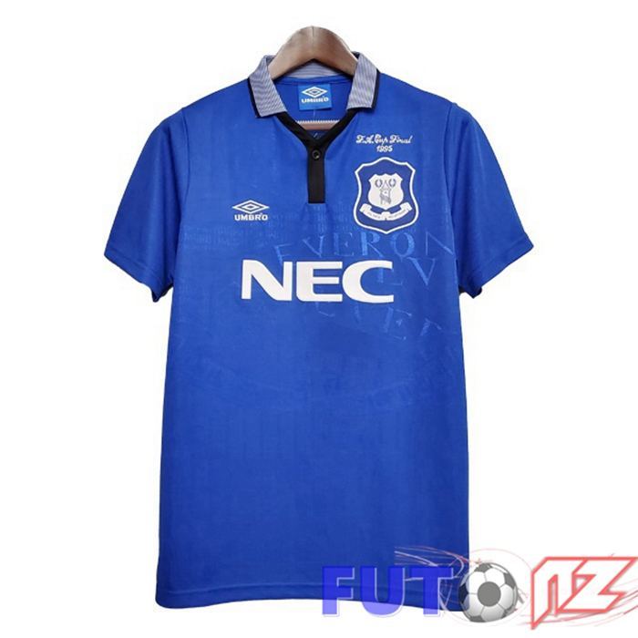 Camiseta Everton Retro Primera Azul 1994-1995