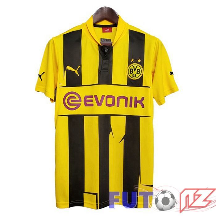 Camiseta Dortmund BVB Retro Primera Amarillo 2012-2013
