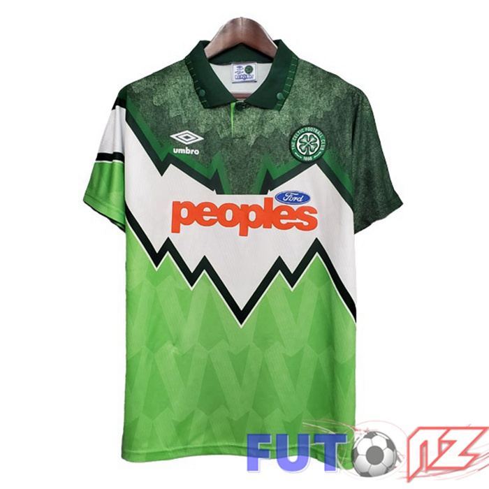Camiseta Celtic FC Retro Primera Verde 1991-1992