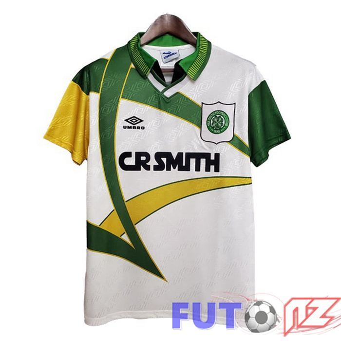 Camiseta Celtic FC Retro Primera Blanco 1993-1995