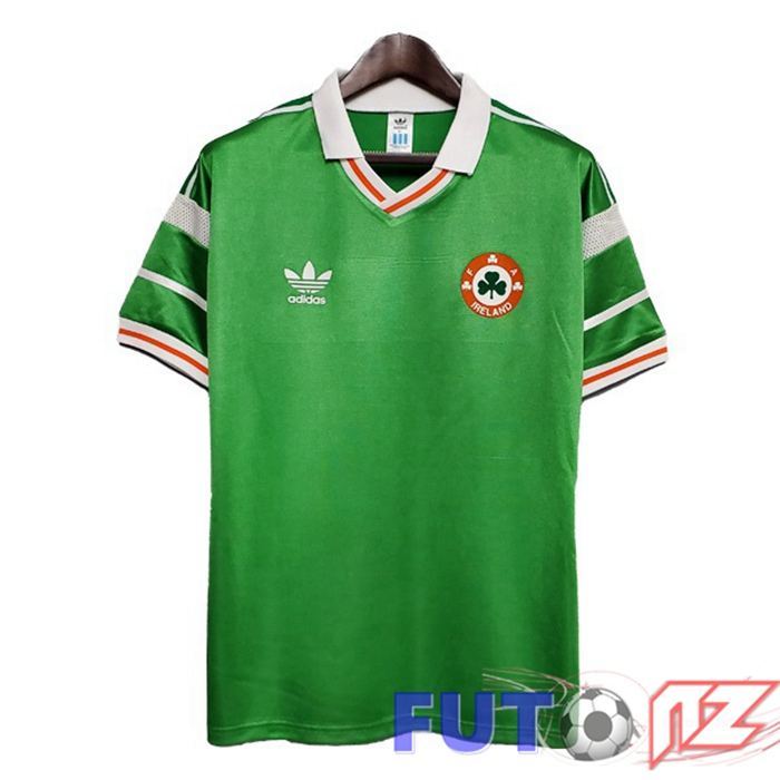 Camiseta Irlanda Retro Primera Verde 1988