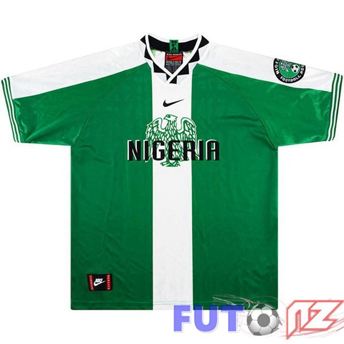 Camiseta Nigeria Retro Primera Verde 1996 Camiseta Nigeria Retro Primera Verde 1996