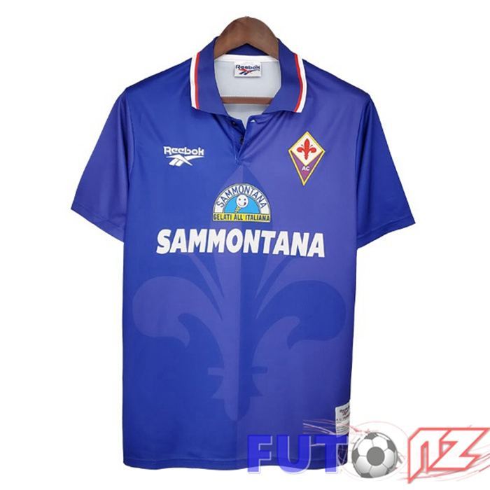 Camiseta ACF Fiorentina Retro Primera Azul 1995-1996