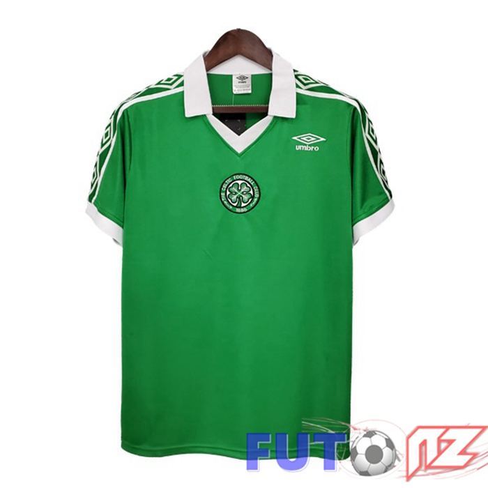 Camiseta Celtic FC Retro Primera Verde 1980