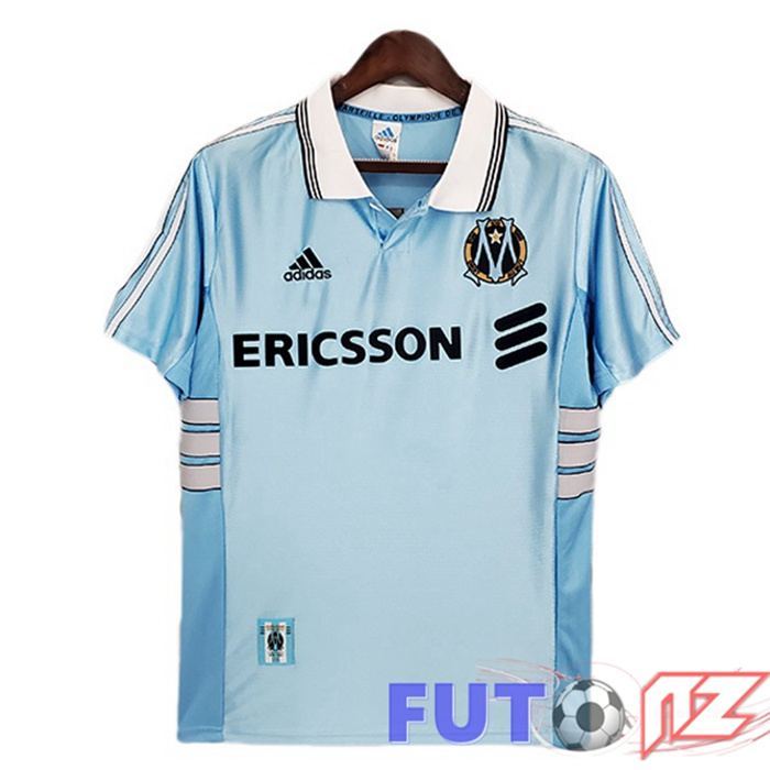 Camiseta Marsella OM Retro Segunda Azul 1998-1999