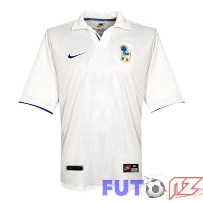 Camiseta Copa Del Mundo Italia Retro Segunda Blanco 1998