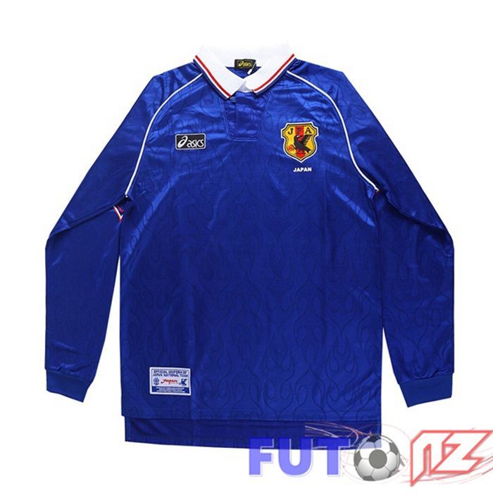 Camiseta Copa Del Mundo Japón Retro Primera Azul 1998