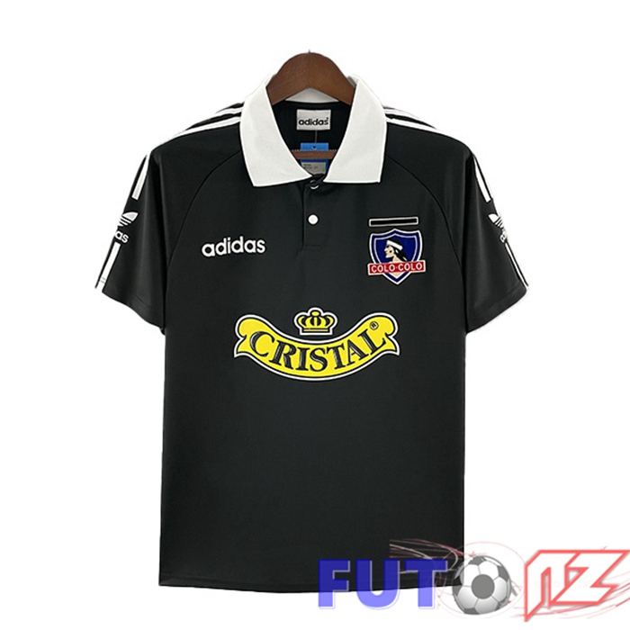 Camiseta Colo-Colo Retro Segunda Negro 1992-1993