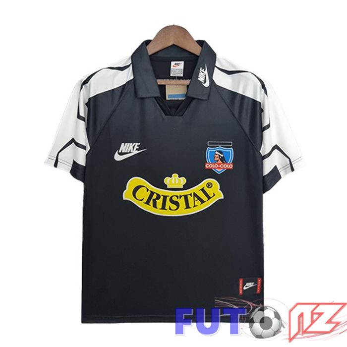 Camiseta Colo-Colo Retro Segunda Negro 1995