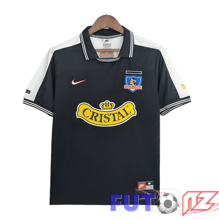 Camiseta Colo-Colo Retro Segunda Negro 1999