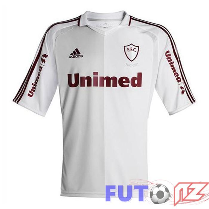Camiseta Fluminense Retro 100e Anniversaire Blanco 2011-2012