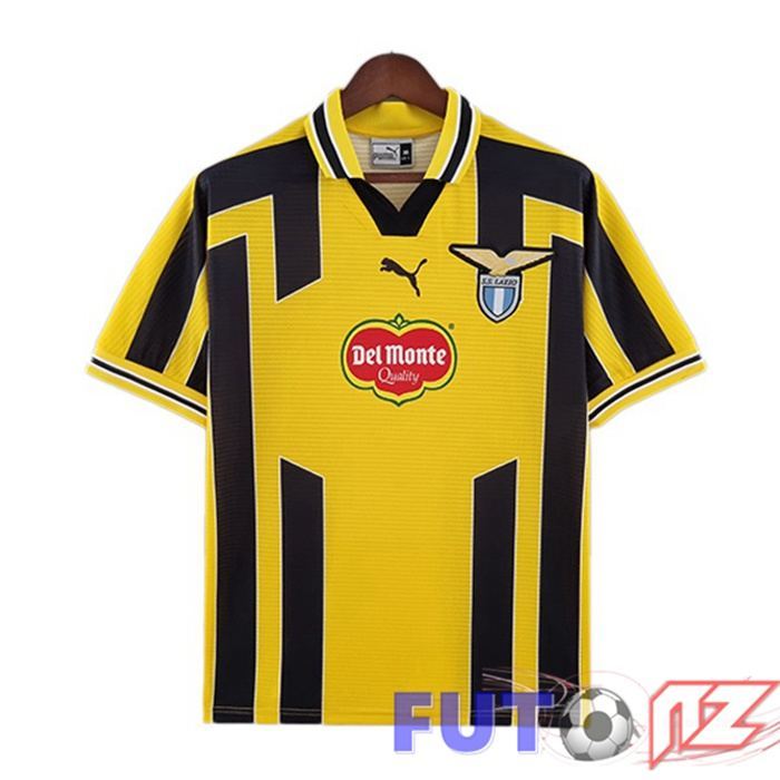 Camiseta SS Lazio Retro Tercera Amarillo 1998-2000