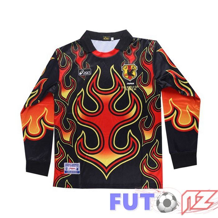 Camiseta Copa Del Mundo Japón Goalkeeper Retro Negro 1998