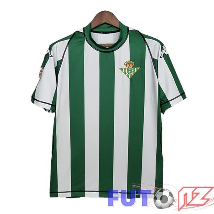 Camiseta Real Betis Retro Primera Verde Blanco 2003-2004
