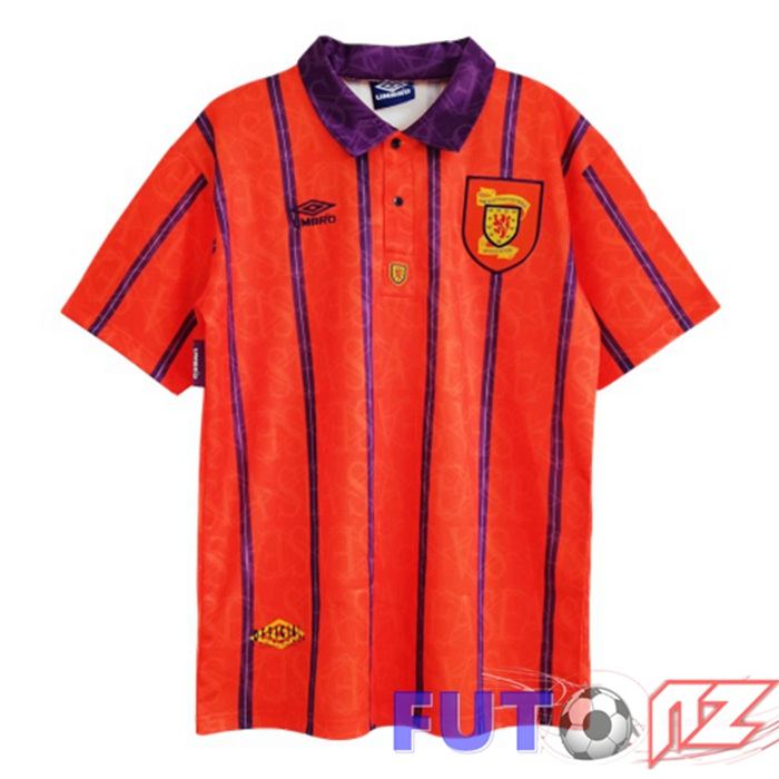 Camiseta Escocia Retro Segunda Rojo 1993-1995