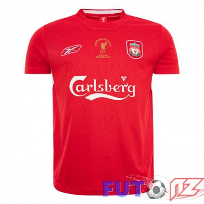 Camiseta FC Liverpool Champion League Retro Rojo 2005