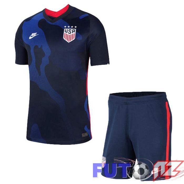 Camiseta Nacional Estados Unidos Ninoss Segunda 2020/2021