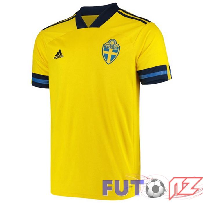 Camiseta Nacional Suecia Primera 2020/2021