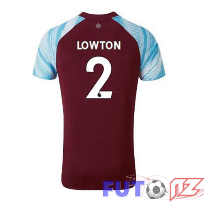 Camiseta Burnley (LOWTON 2) Primera Castaño 2021/22