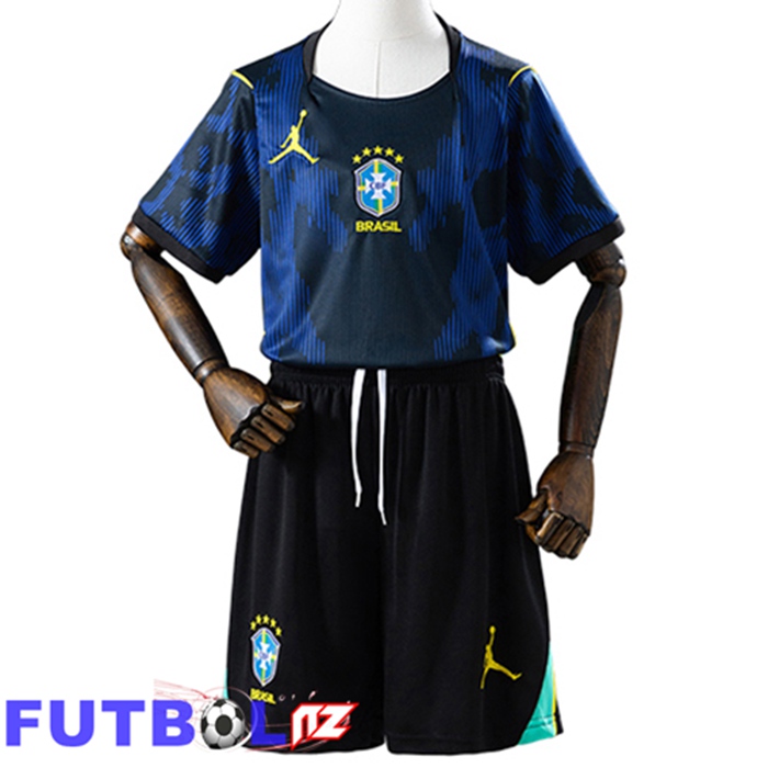Camisetas De Futbol Brasil Ninos Segunda 2026/2027 Camisetas De Futbol Brasil Ninos Segunda 2026/2027