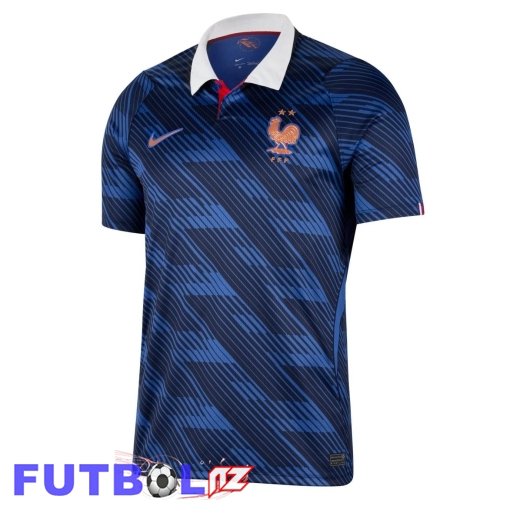 Camiseta Nacional Francia Primera Azul Copa Del Mundo 2026 Camiseta Nacional Francia Primera Azul Copa Del Mundo 2026